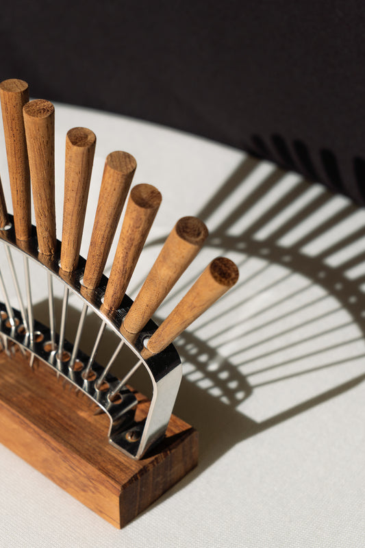 Vintage Appetizer Fork Set - Mid-Century Modern - Vecino Shop