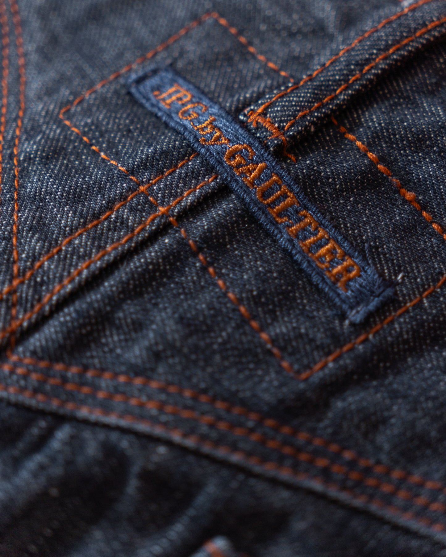 Vintage JPG by Jean-Paul Gaultier Low-Rise Denim Miniskirt - Vecino Shop