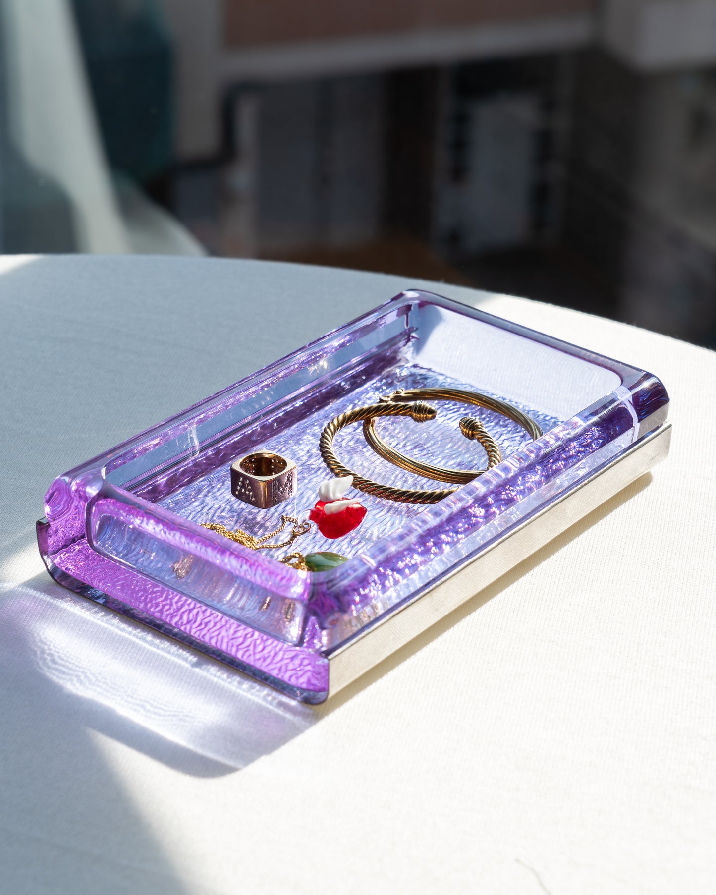 Vintage Joe Colombo Glass Cigar Box MCM - Vecino Shop