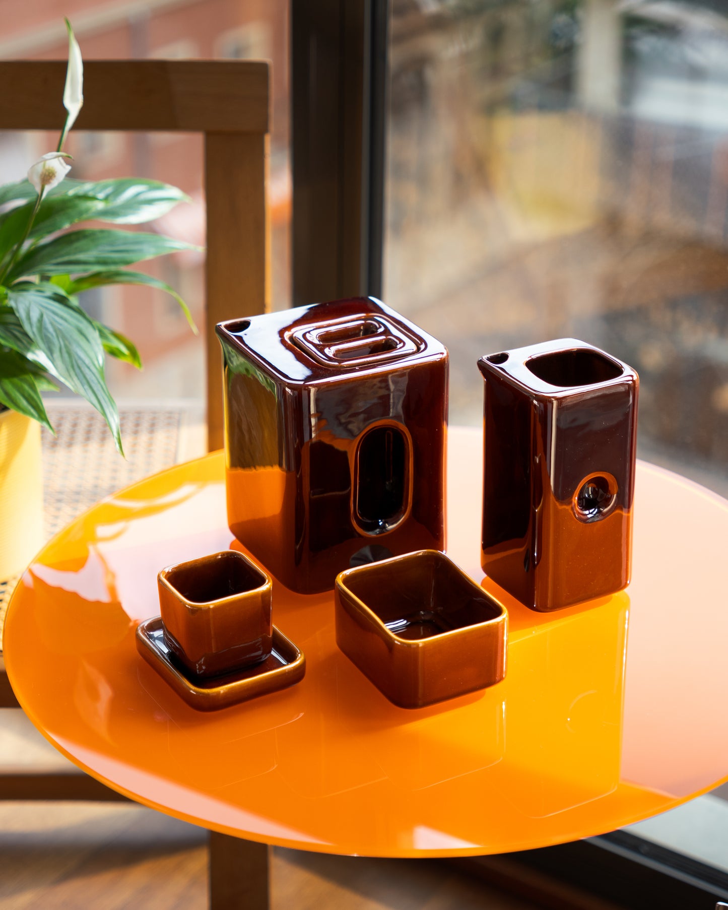 Vintage Modular Coffee Serving Set Mid-Century Modern MCM