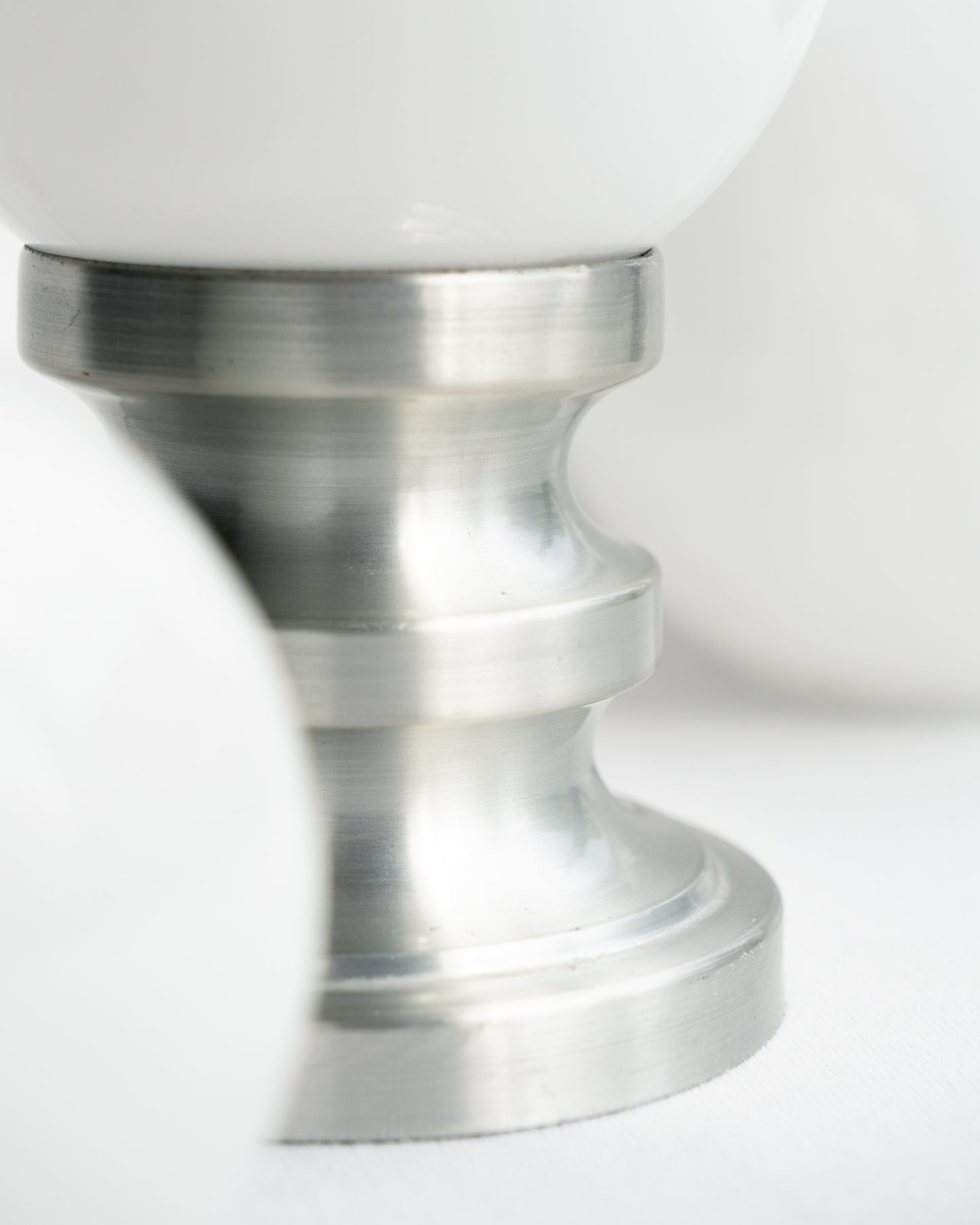 Vintage Space Age Lamp Mid-Century Modern Silver - Vecino Shop