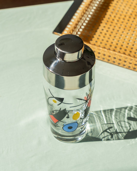 Vintage Miro-style glass cocktail shaker 22 cm – Vecino Shop