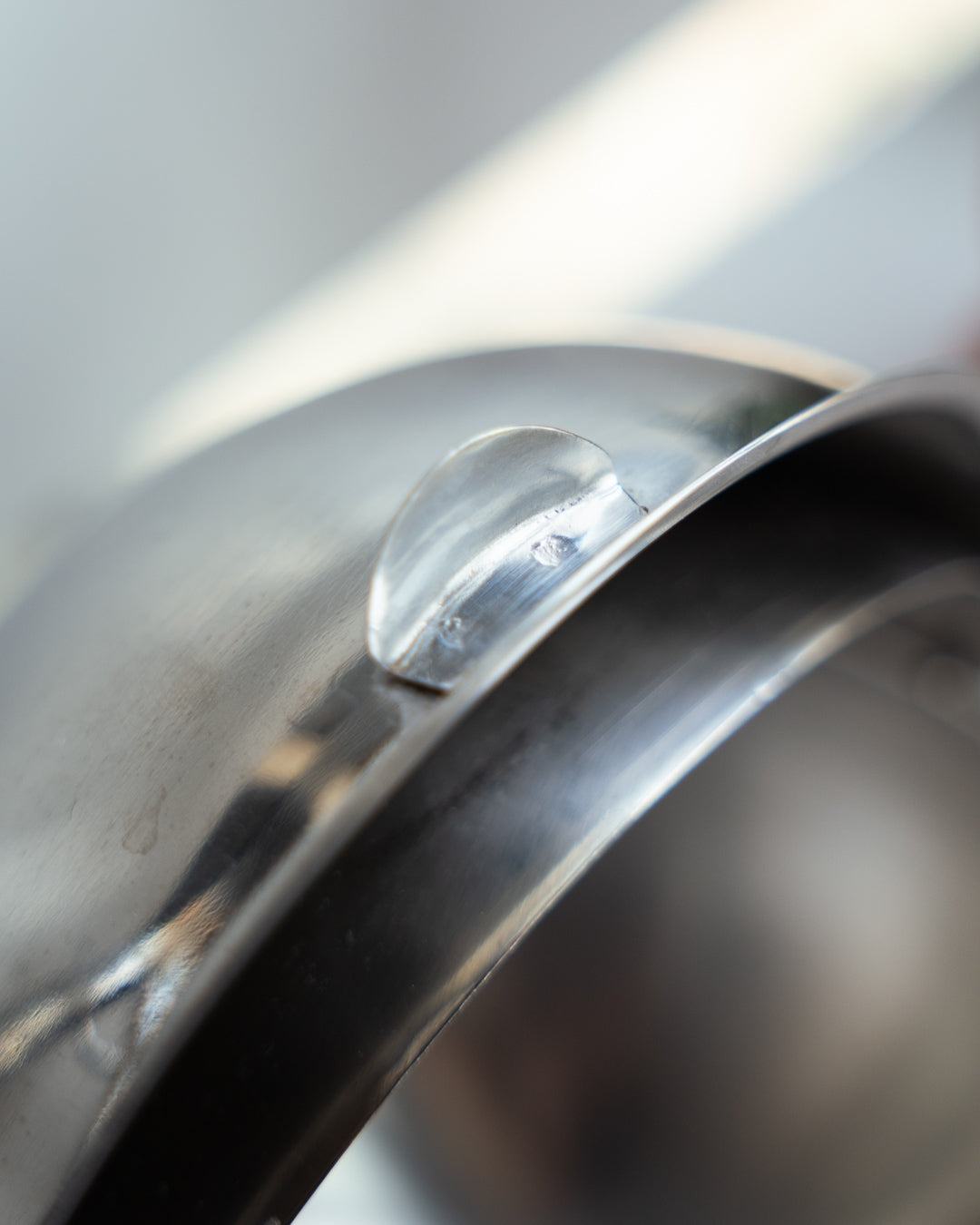 Vintage chrome spherical sugar bowl in Space Age style – Vecino Shop