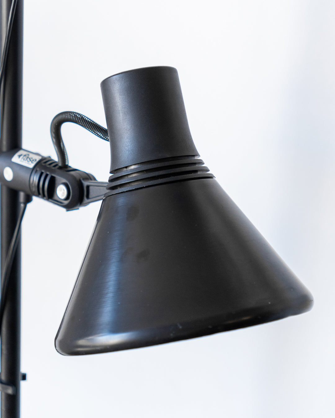 Vintage Fase 70s Floor Lamp – 2 Architect-Style Shades