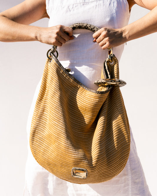 Jimmy Choo Straw Summer Bag Ibiza St. Tropez - Vecino Shop