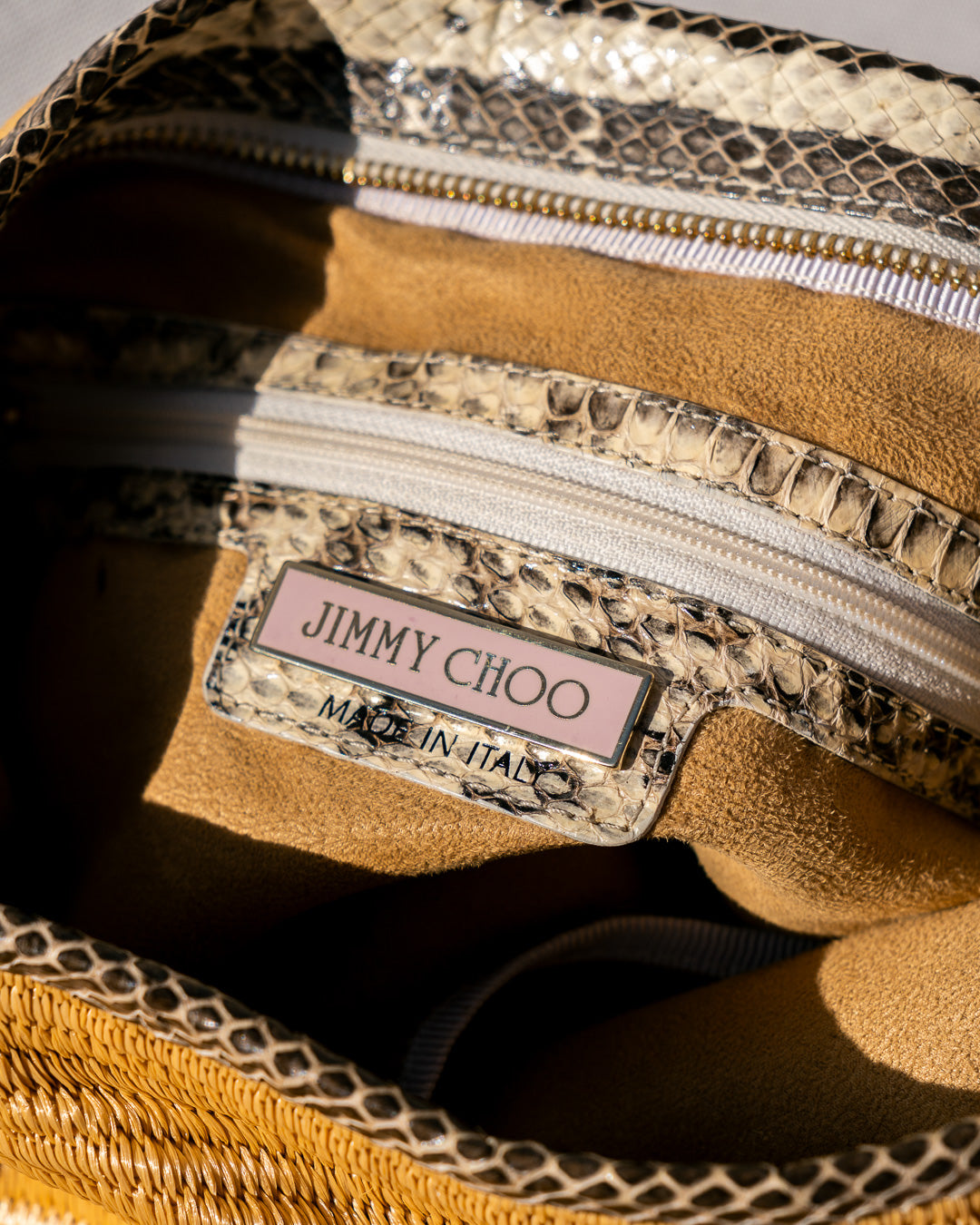 Jimmy Choo Straw Summer Bag Ibiza St. Tropez - Vecino Shop