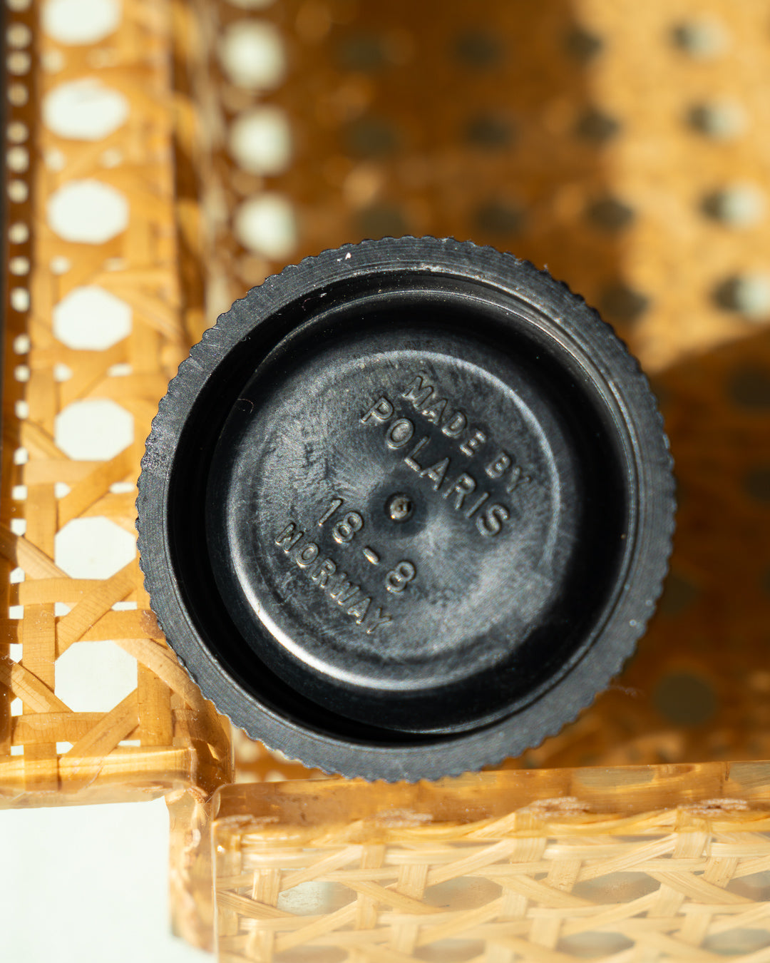 Vintage stainless steel salt and pepper shakers by Polaris Norway – 1970s Space Age chrome finish – Vecino Shop