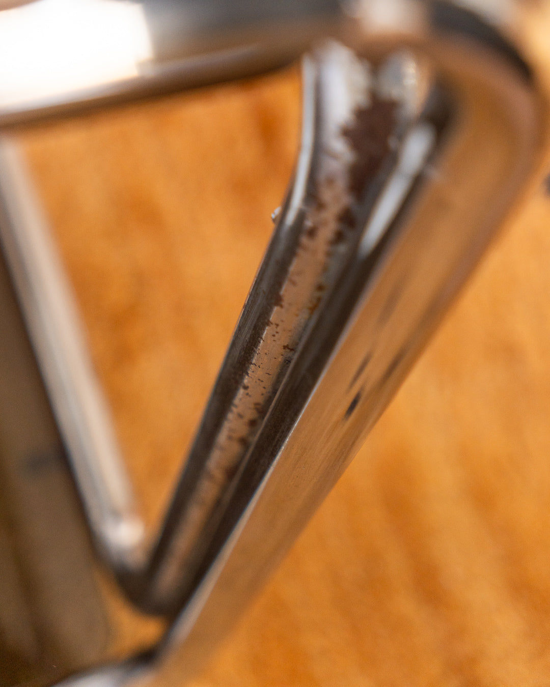 Vintage 1970s chrome and smoked glass two-tier side table – Vecino Shop