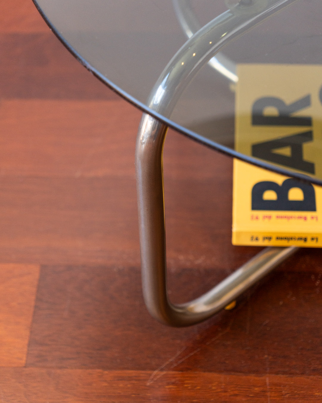 1970s chrome and smoked glass vintage coffee table – Vecino Shop