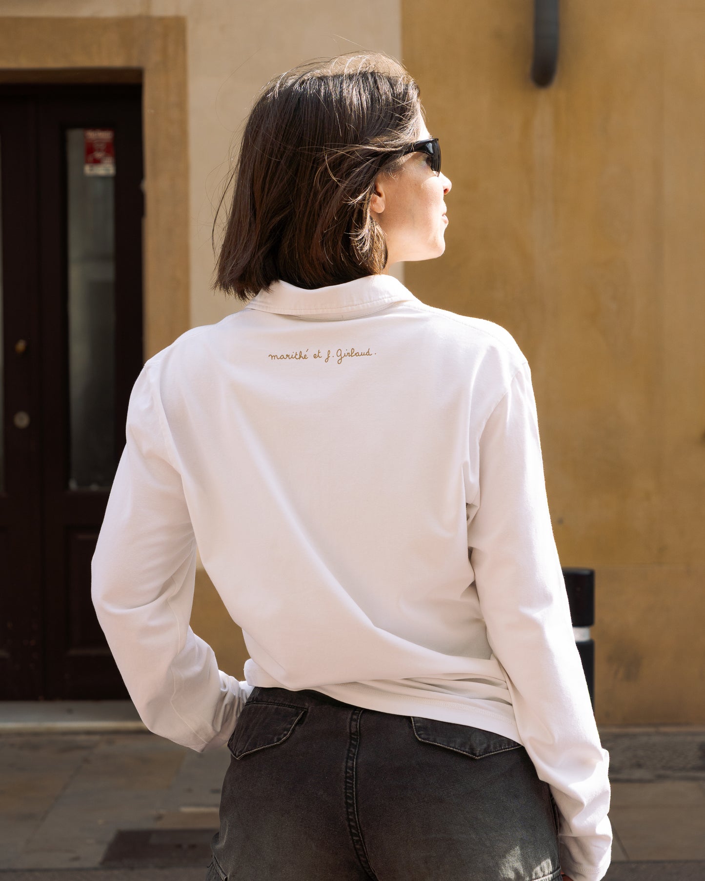 Vintage Marité + Françoise Girbaud Long Sleeve Polo Shirt - Vecino Shop