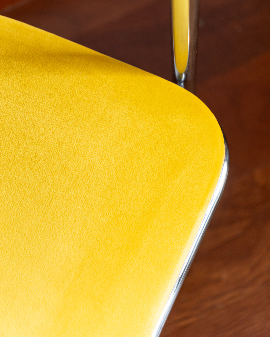 Pair of 1970s Chrome Armchairs