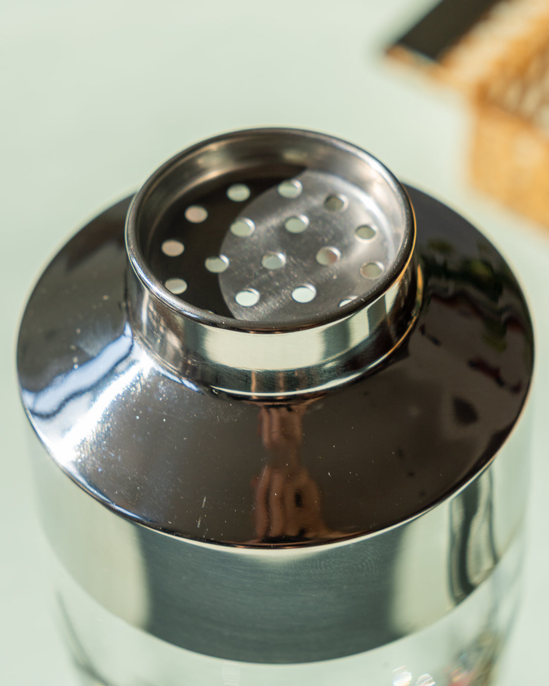 Vintage Miro-style glass cocktail shaker 22 cm – Vecino Shop