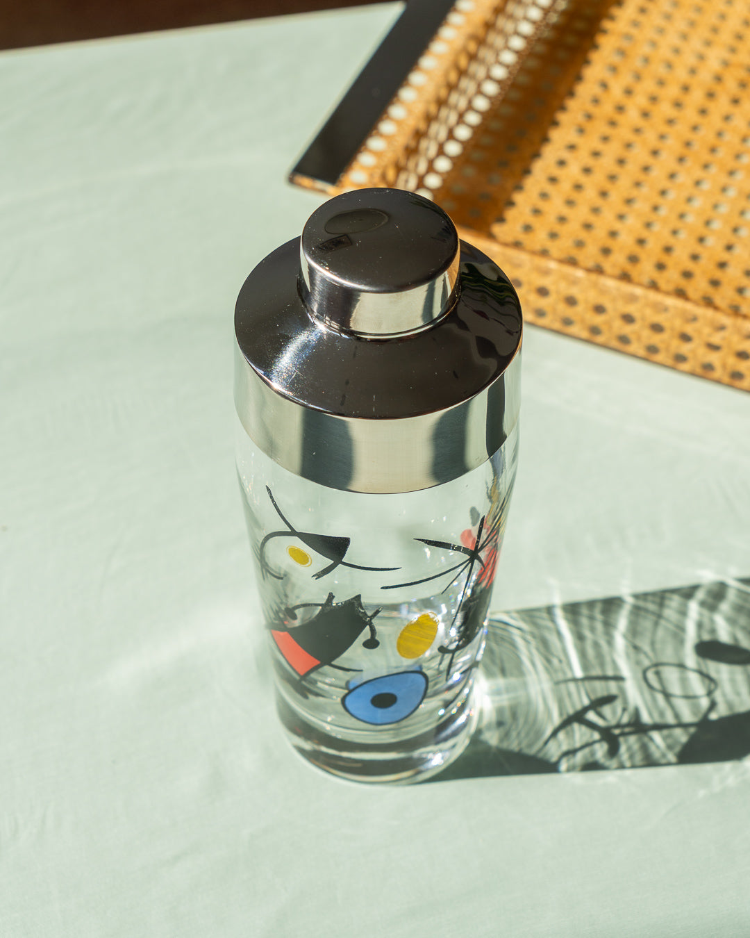 Vintage Miro-style glass cocktail shaker 22 cm – Vecino Shop