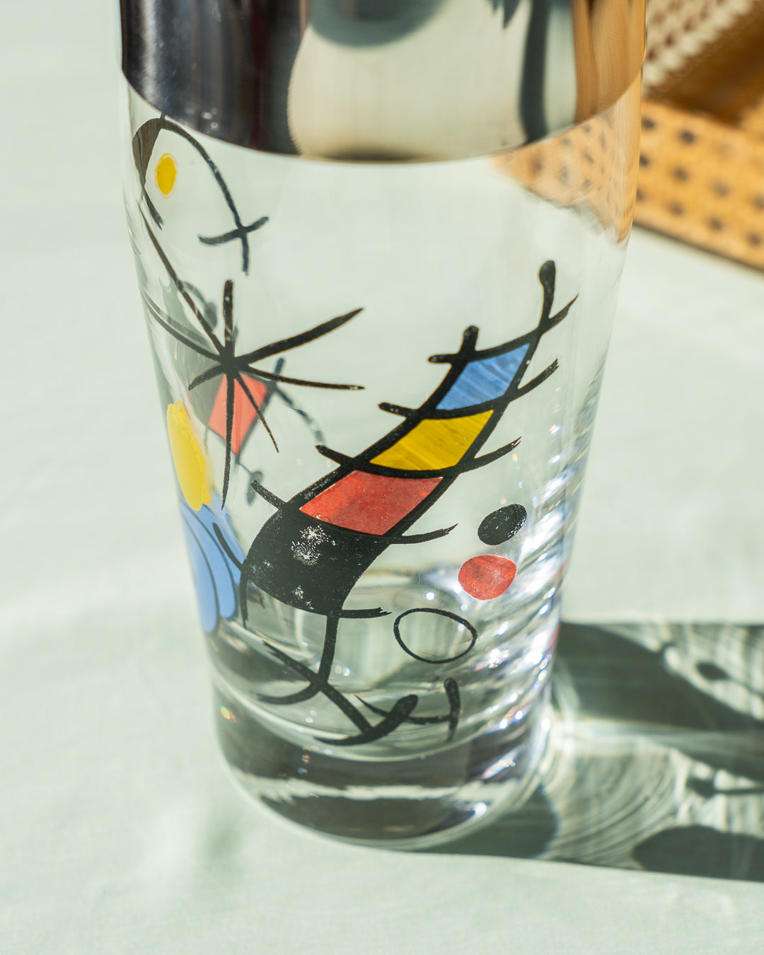 Vintage Miro-style glass cocktail shaker 22 cm – Vecino Shop