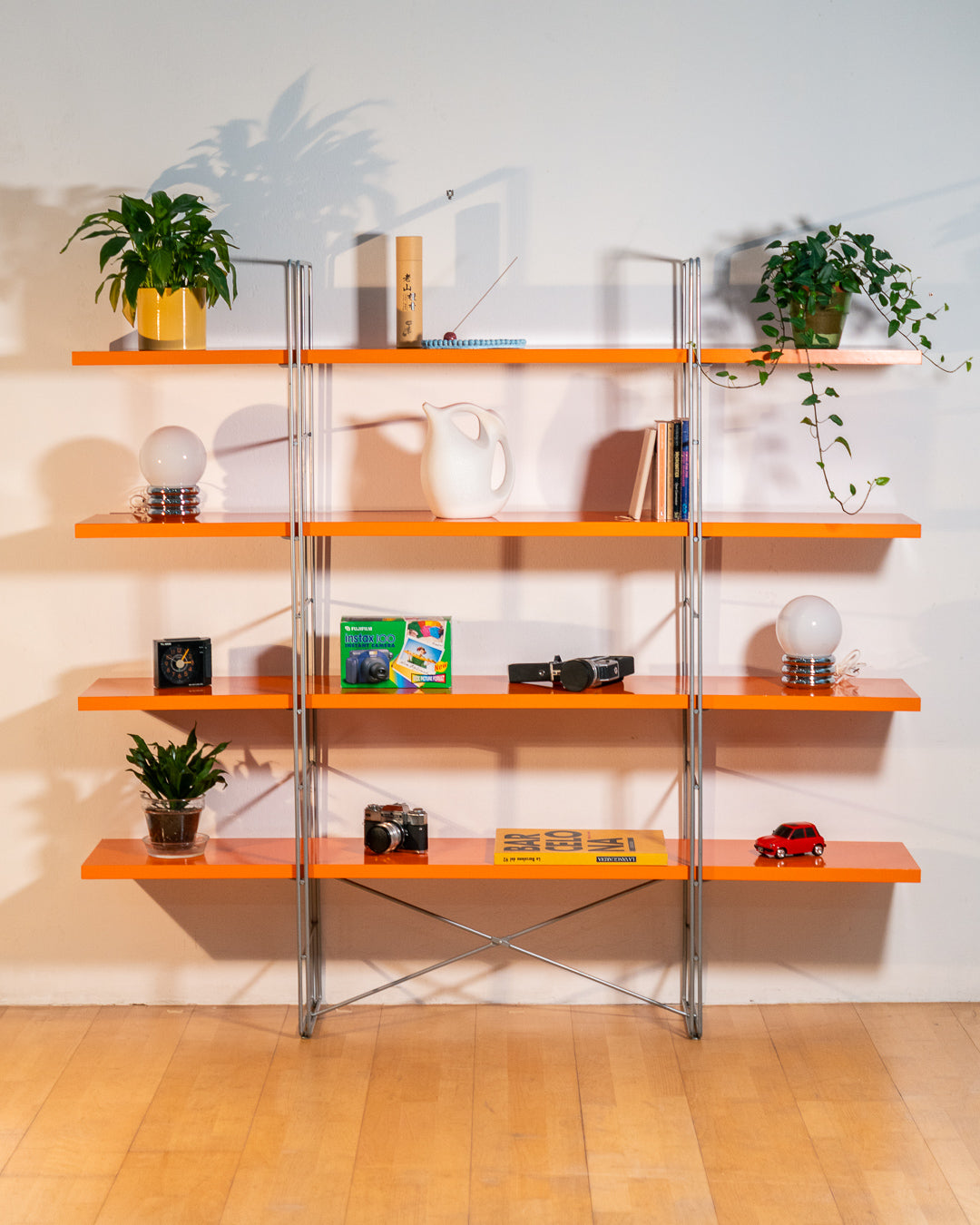 Vintage IKEA ENETRI Orange Shelf 1990s | Vecino Shop