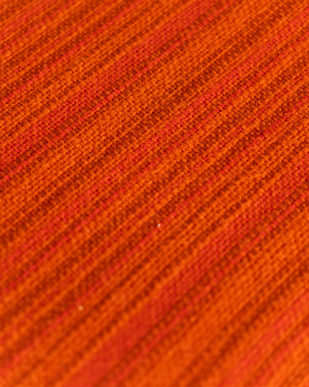 Pair of 1960s Space Age chrome chairs with orange striped fabric upholstery.