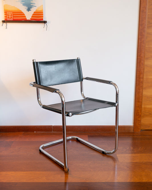 Vintage Mart Stam Cantilever Armchair Marcel Breuer MG5–style – 1980s