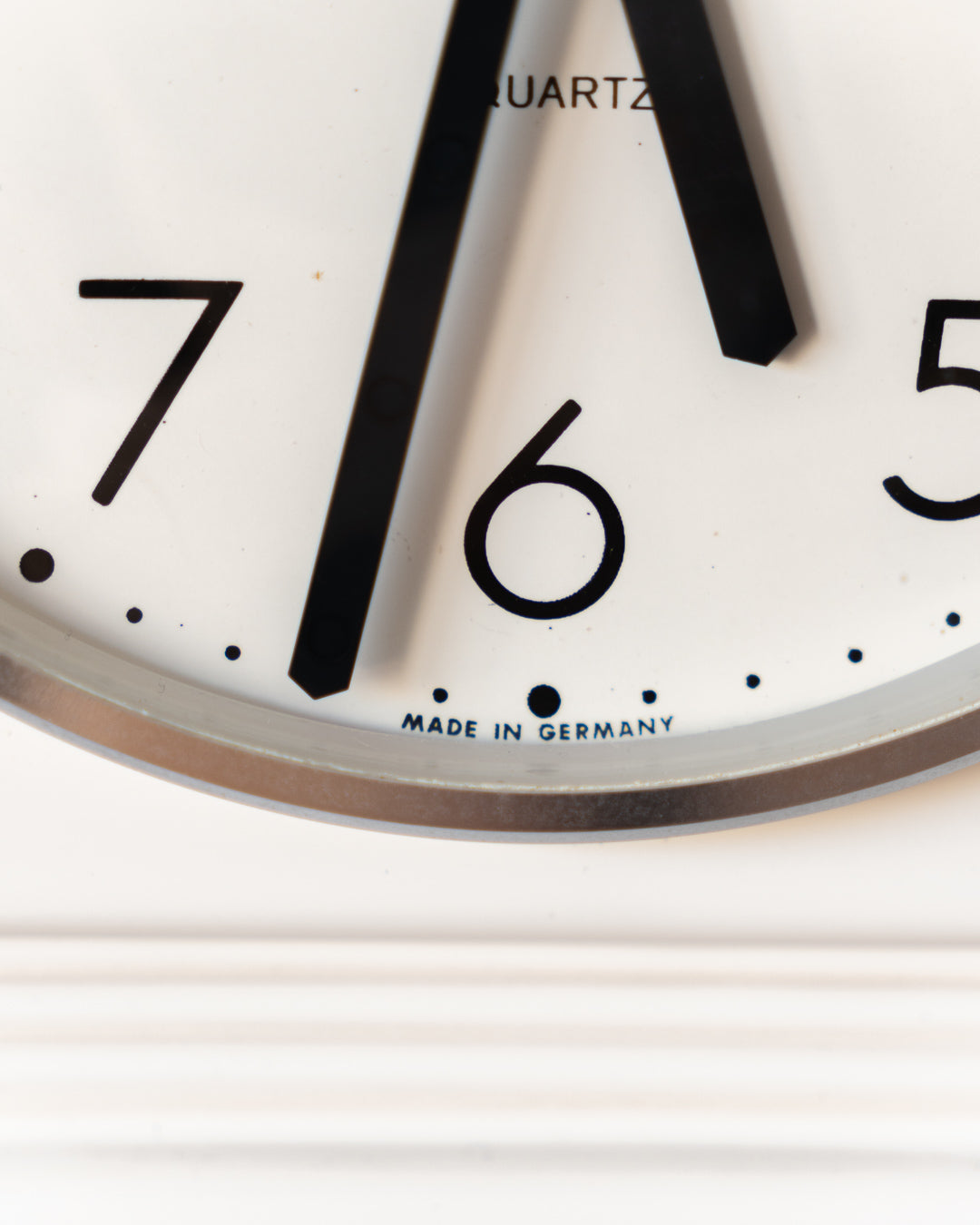 Vintage 1970s Kienzle ceramic wall clock, Mid-Century design, rare and unique, made in Germany.