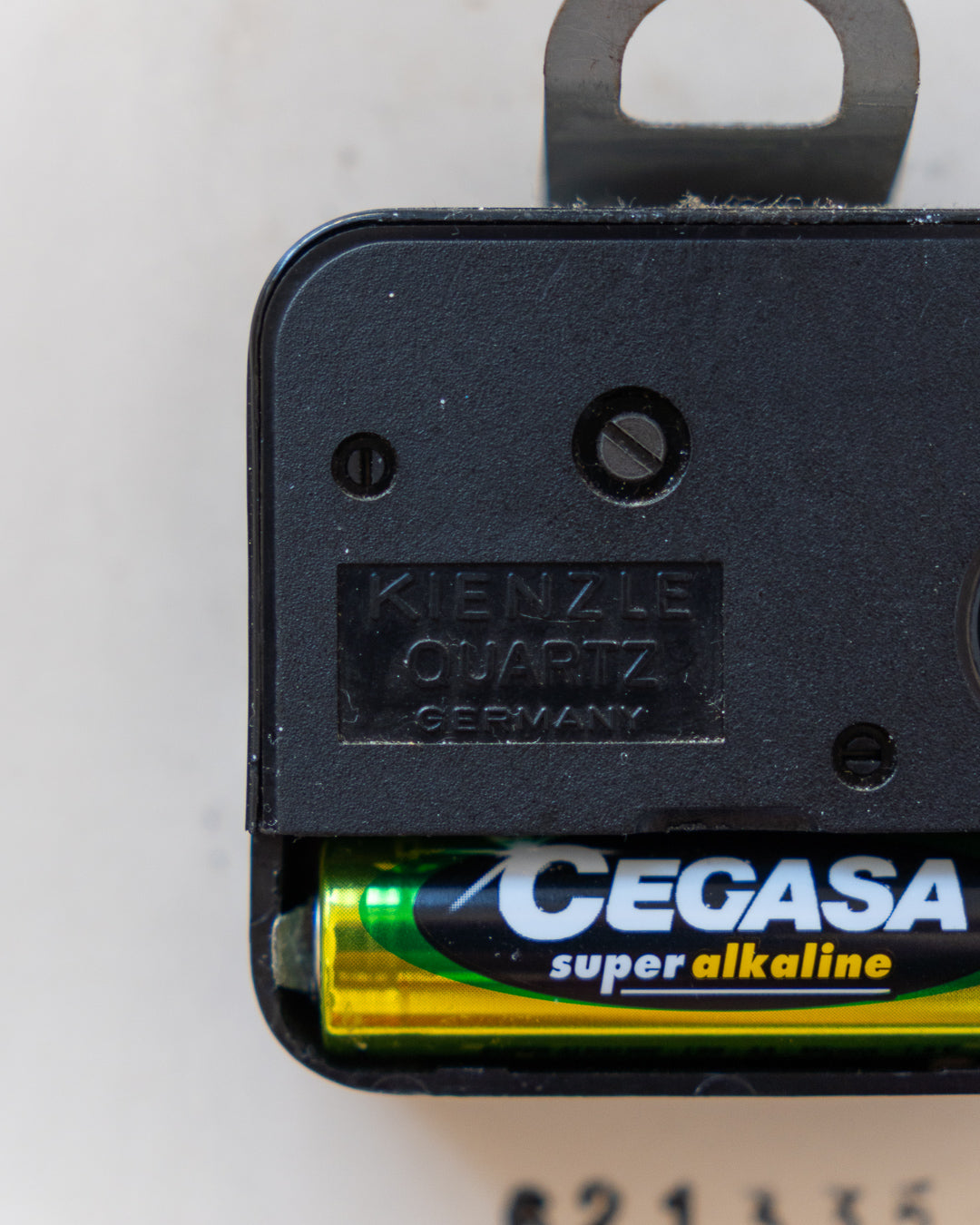 Vintage 1970s Kienzle ceramic wall clock, Mid-Century design, rare and unique, made in Germany.