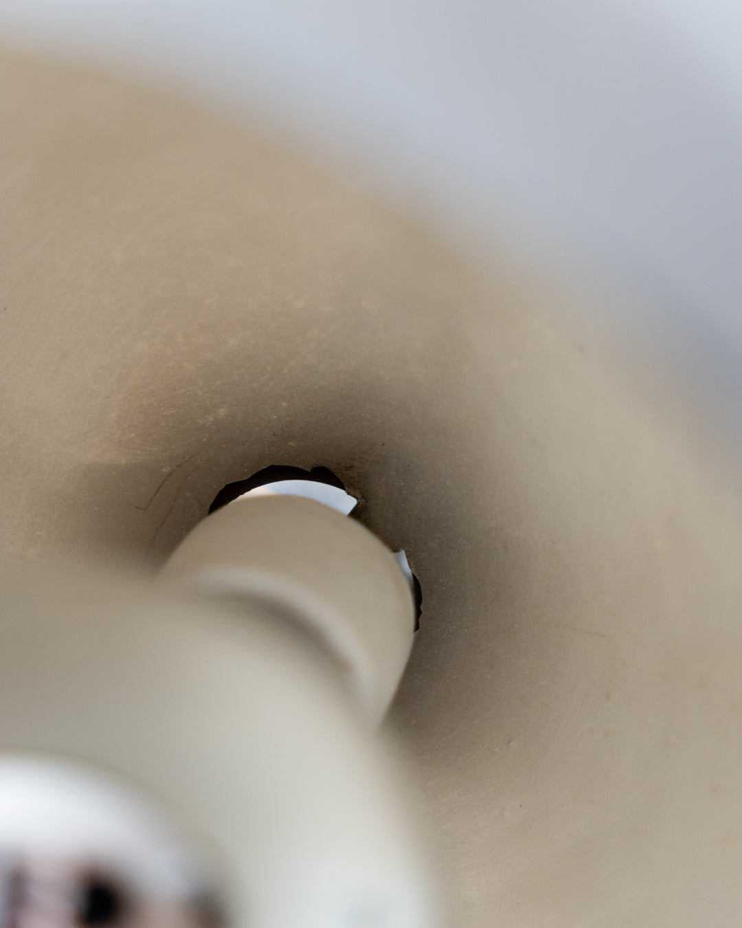 Vintage 1970s chrome eyeball wall lamp – XL size, polished finish – Vecino Shop