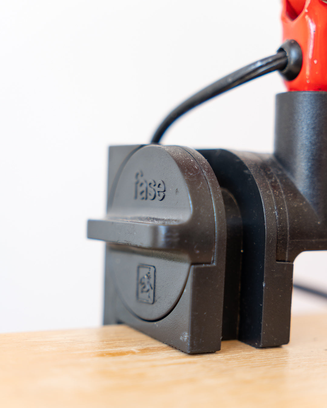 Vintage 1960s Fase red architect lamp – Spain – Vecino Shop