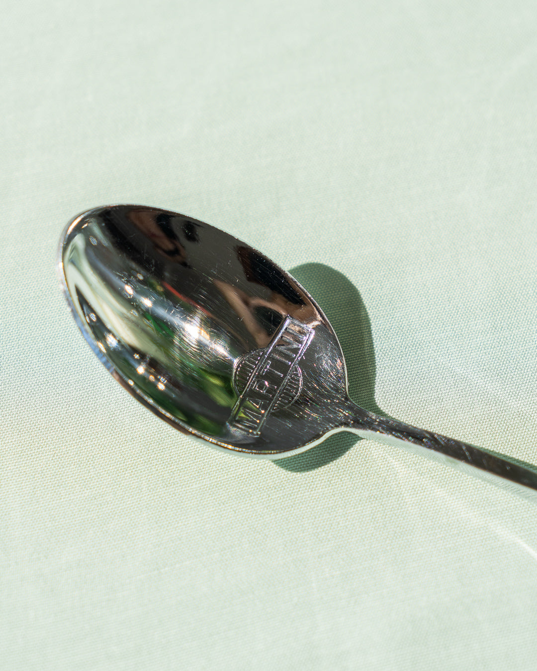 Vintage Martini cocktail shaker with glass spoon and strainer – Vecino Shop