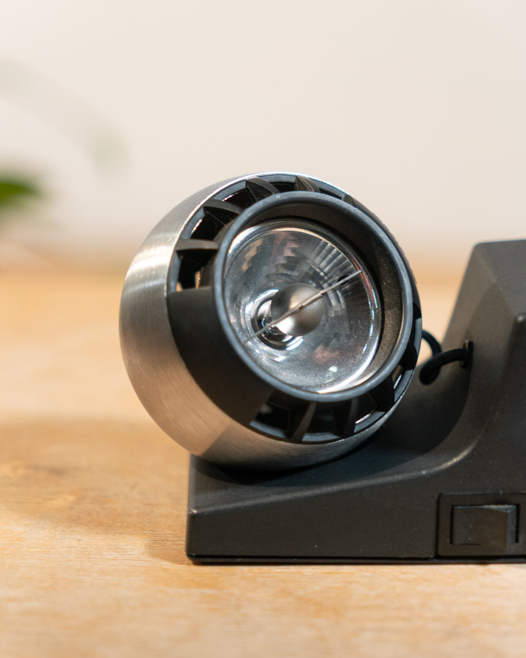 Rare 1970s Osram Minispot halogen lamp designed by Dieter Witte, iconic Space Age vintage lighting. Vecino Shop