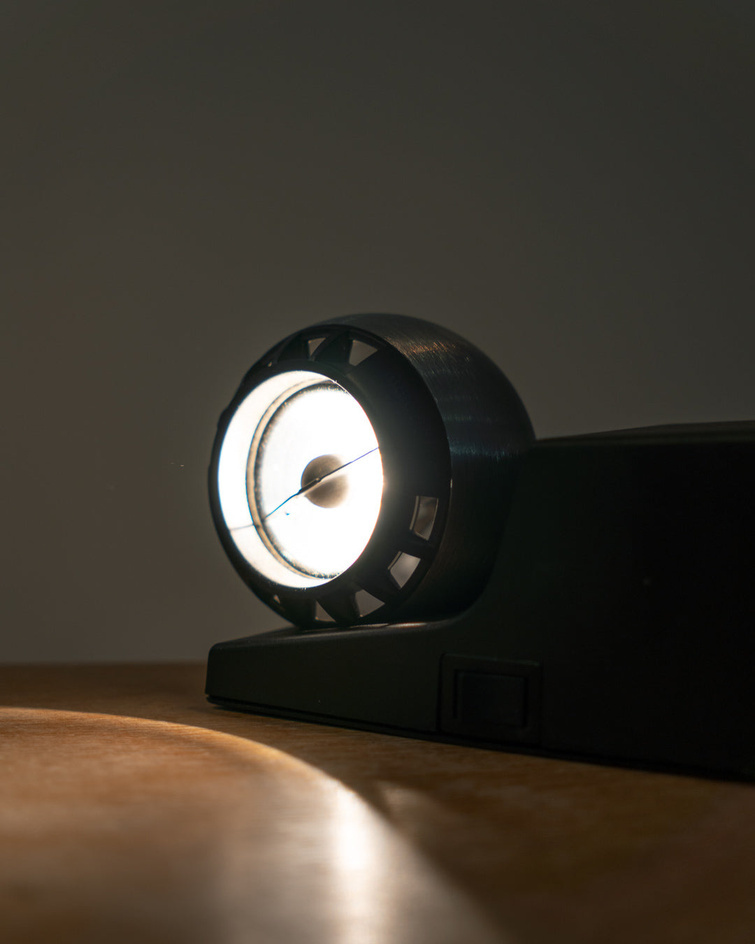 Rare 1970s Osram Minispot halogen lamp designed by Dieter Witte, iconic Space Age vintage lighting. Vecino Shop